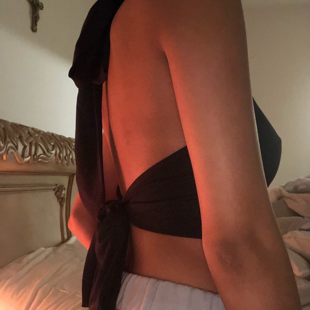 A blackness Halter top